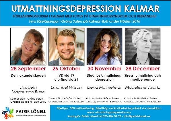 Seminarium ”Utmattningsdepression Kalmar”